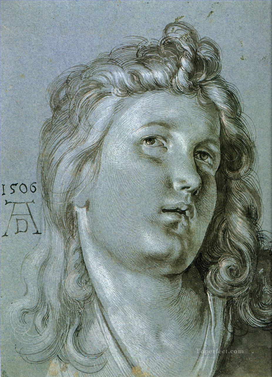 Head of an Angel Nothern Renaissance Albrecht Durer Oil Paintings